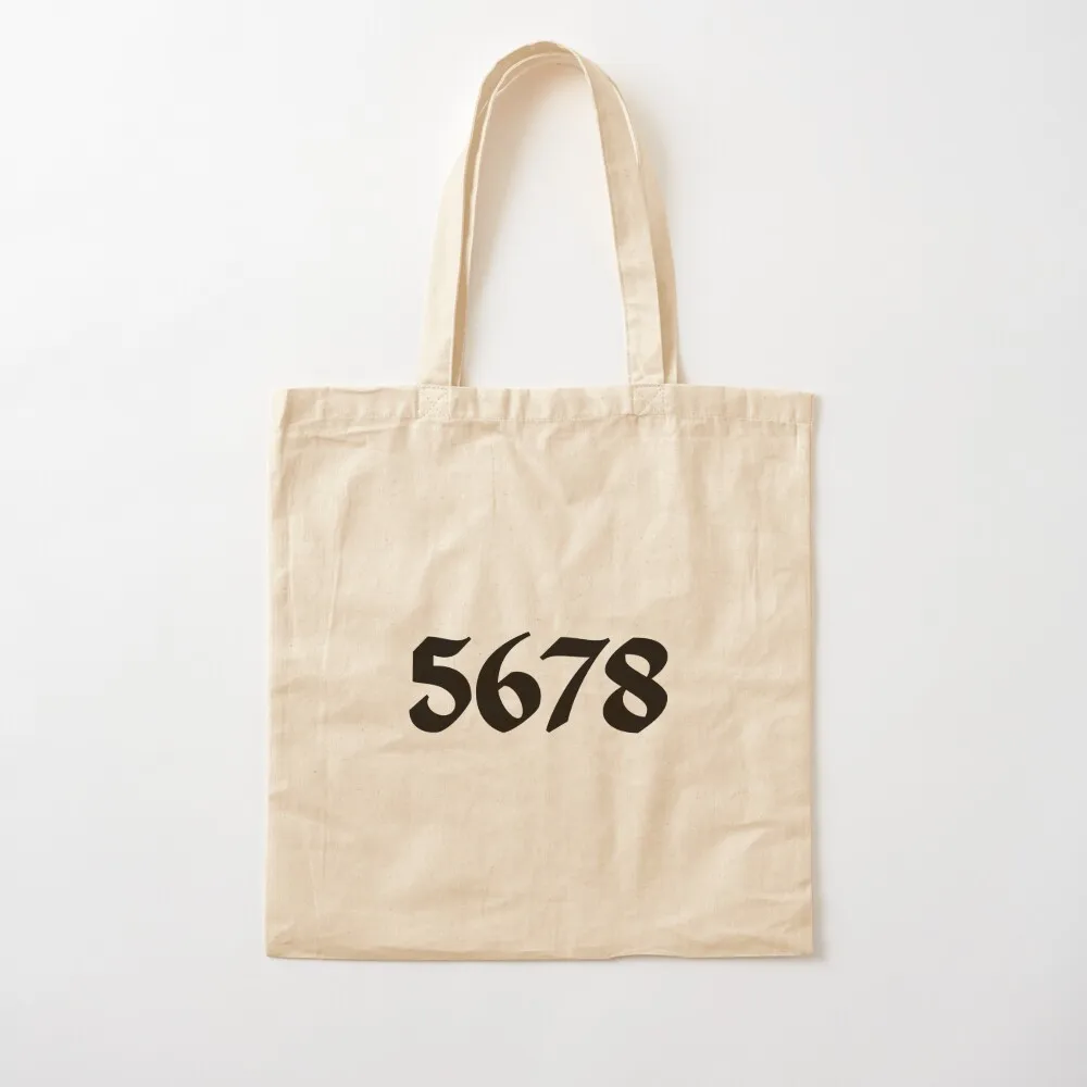 

Count 5,6,7,8 Numbers Tatto Tote Bag bags woman 2025 hand bags Canvas Tote Bag