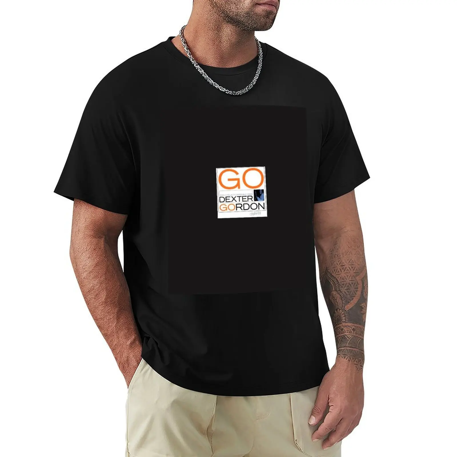 Dexter Gordon - Go T-Shirt t shirts for man cotton soft T-Shirt