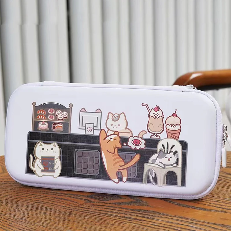 

Мультяшный переключатель OLED сумка для хранения Защитная дорожная Фотосумка с милым кроликом чехол для консоли NS Nintendo Switch
