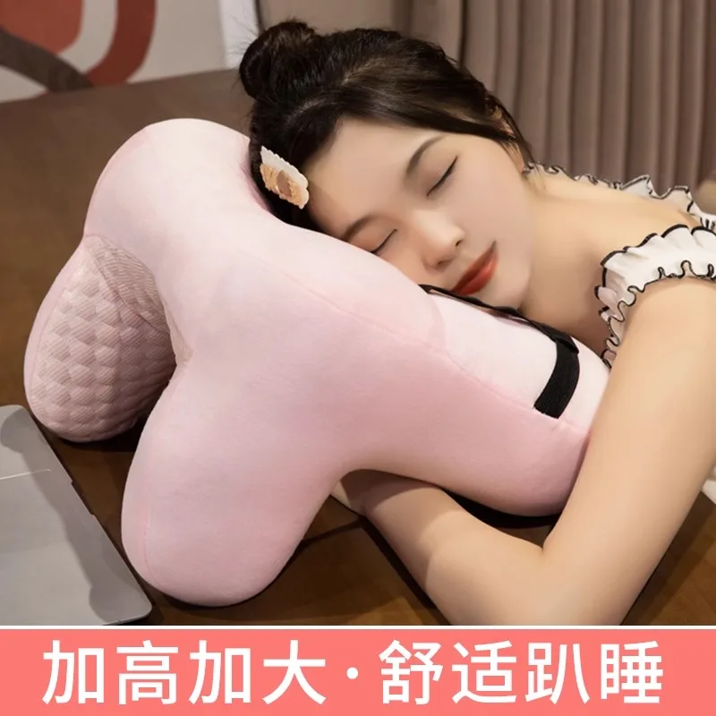 Nap pillow, sleeping pillow, office sleeping pillow, student lunch break artifact waist pillow