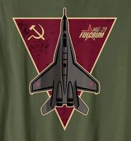 Soviet Russia Mig 29 Fulcrum Fighter T-Shirt. Premium Cotton Short Sleeve O-Neck Mens T Shirt New S-3XL
