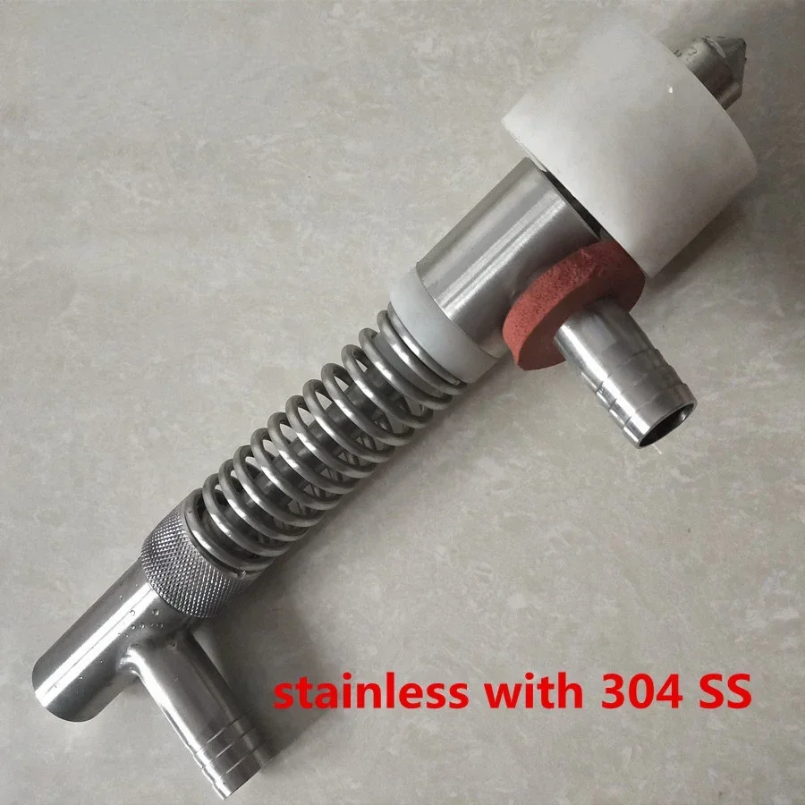 Free Shipping overflow Liquid Filling nozzle of Filling Machine Connection Joint size is 19     mm , 20mm inner size bo