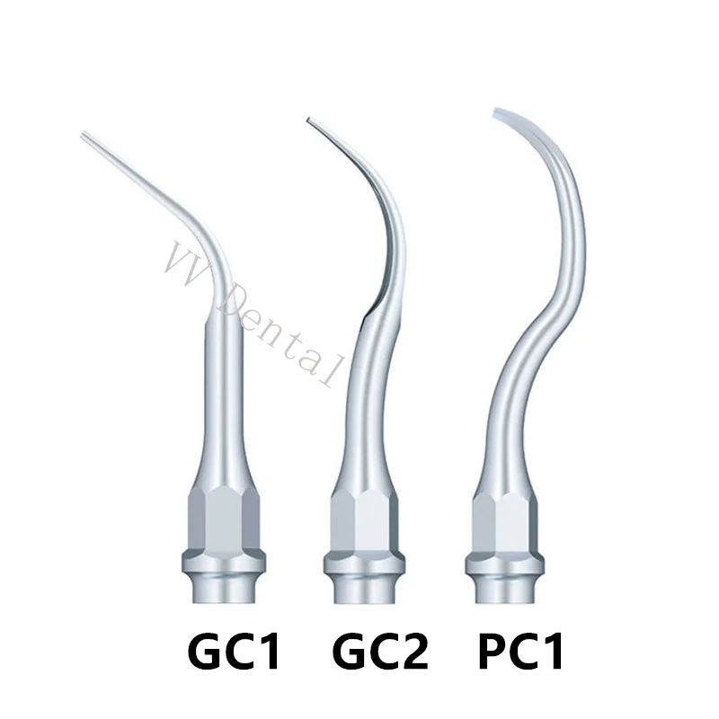 1 SZTUK Końcówki do skalera ultradźwiękowego Endodoncja Periodontologia Końcówka do skalowania Seria GK KC Pasuje do rękojeści skalera