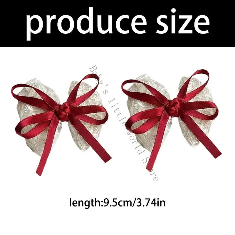 Aksesori Klip Rambut Bayi Desain Slip Gentle Resistant Daily Wear B2EB