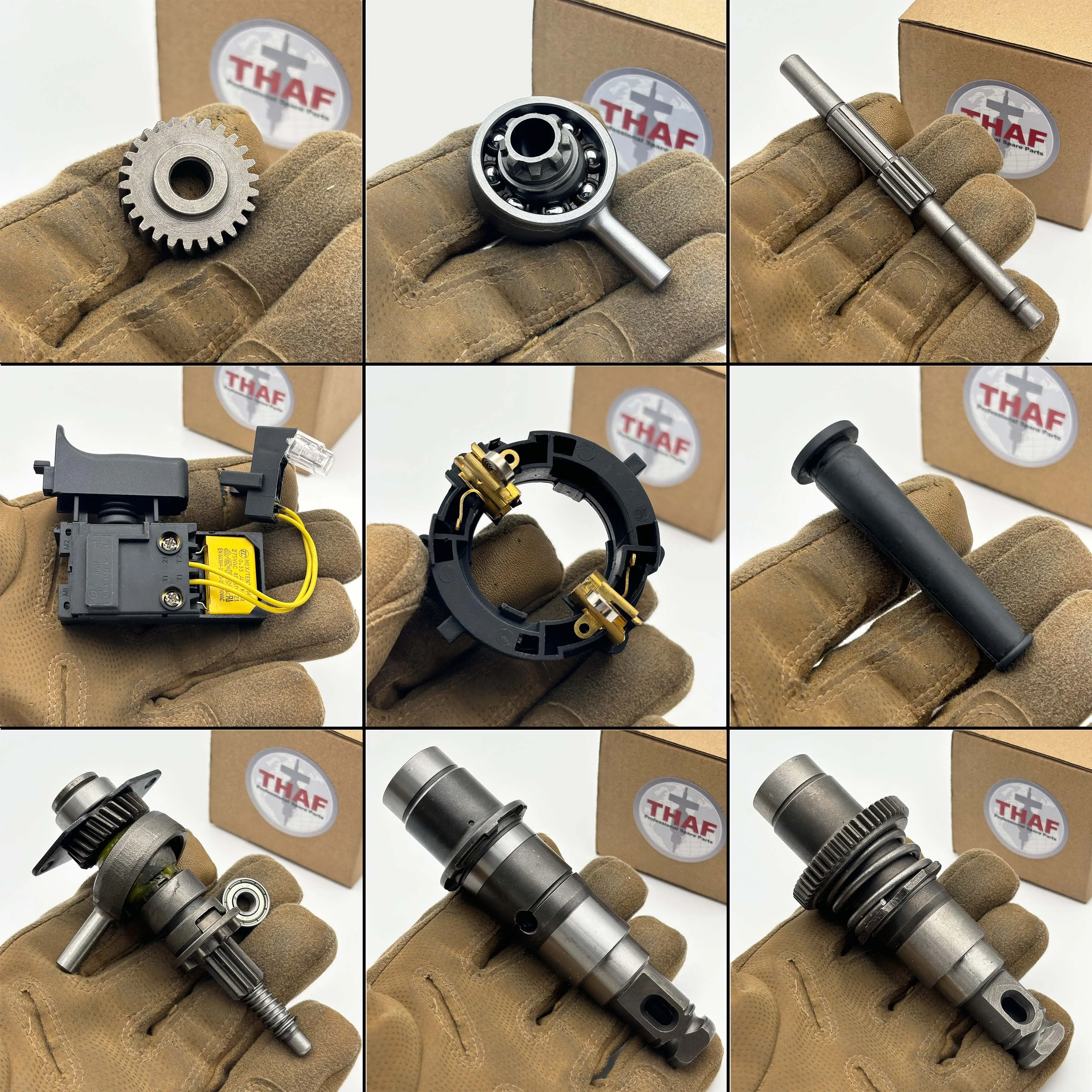 Ersatzteile und Zubehör für Elektrowerkzeuge MAKITA Bohrhammer HR2470 HR2470F HR2470T HR2470FT – Detail 3