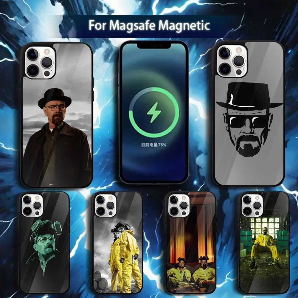 

B-Breaking Bad -HeisenbergS Phone Case For iPhone 17,16,15,14,13,12,11,Pro,Max,Plus,Mini,Magsafe,Magnetic Wireless Charging Case