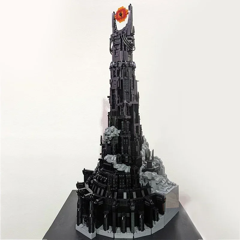 Moc tijolos de construção famoso filme modelo preto imperador torre tecnologia blocos modulares presentes brinquedos natal diy conjuntos montagem