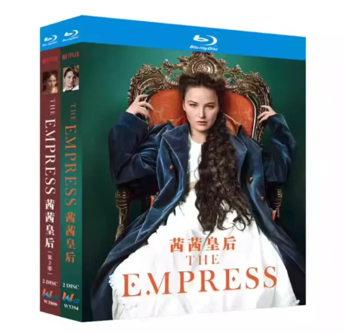 Hot The Empress / Die Kaiserin Season 1-2‎ (2024) German TV Series Sissi 4-Disc Set High Definition BD