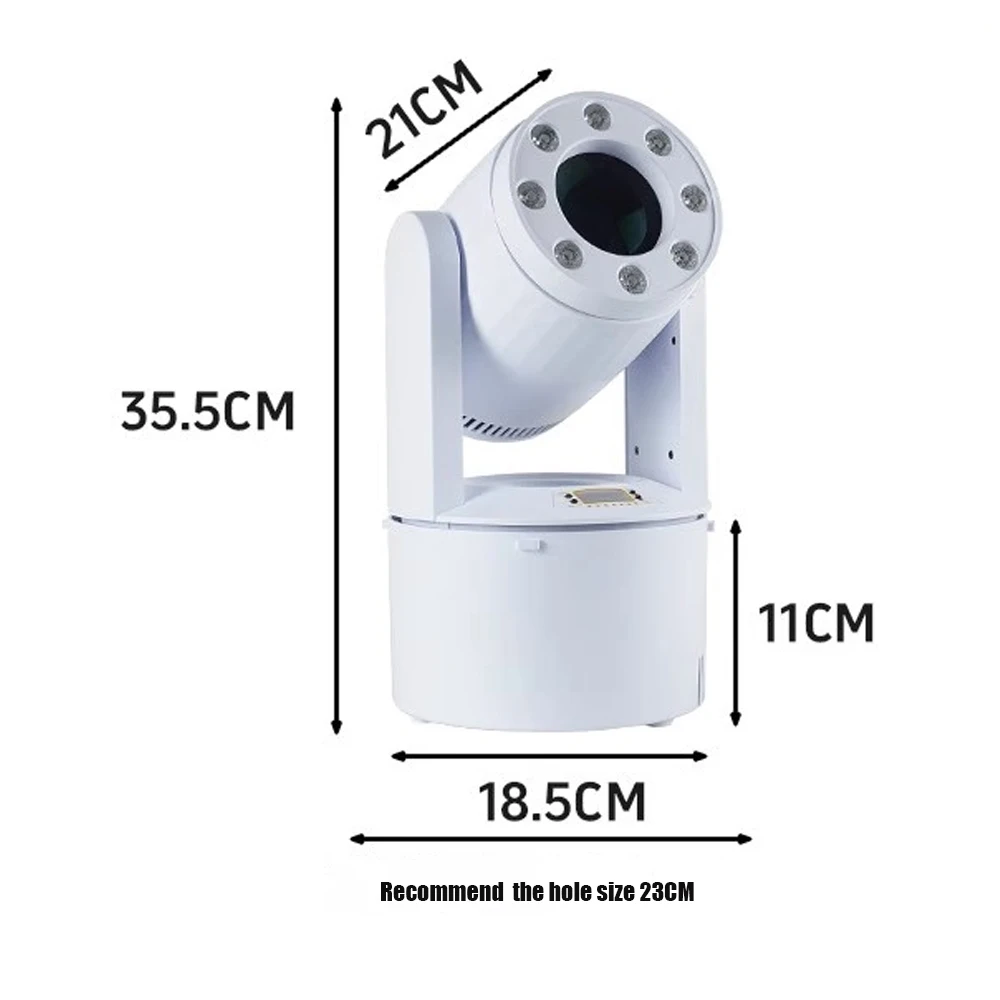 100 واط مدفع شعاع ضوء نادي جو المرحلة بقعة الإضاءة شريط المنزل بث مباشر الدورية الملونة غسل تتحرك رئيس الأضواء