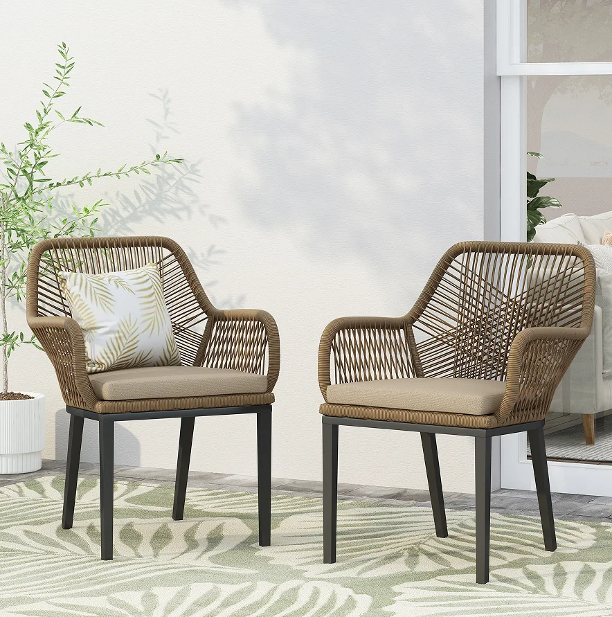 # Ensemble de 2 chaises de jar - Outdoor Furniture Rope avis et prix
