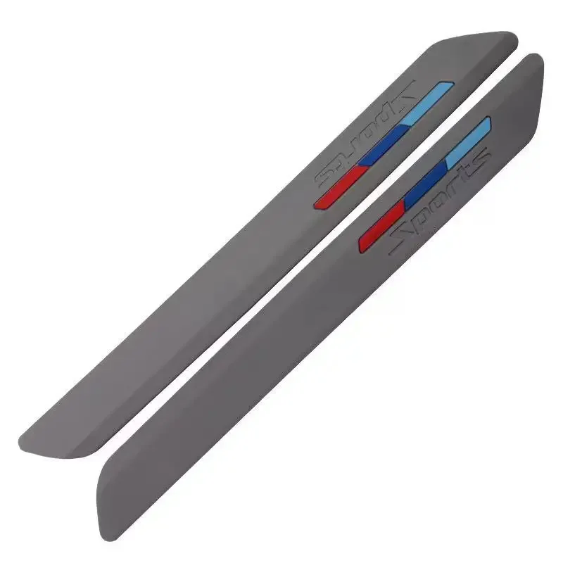 Universele Auto Voorbumper Beschermer Hoek Beschermer Krasstrip Sticker Rubber Zwart Auto Bumper Bescherming Zelfklevende Plaat