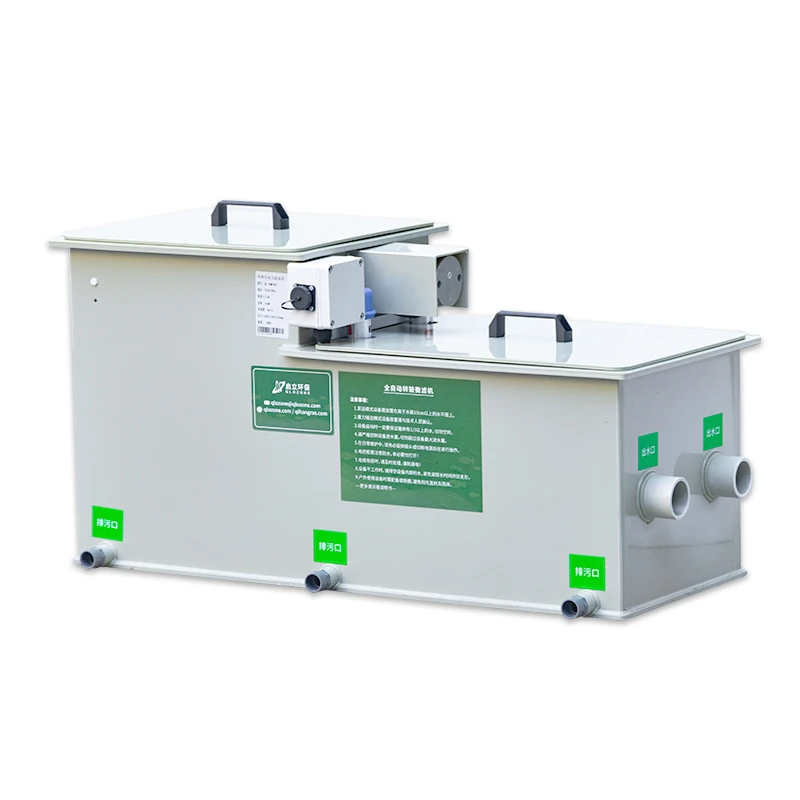 Qihang Eco-Friendly Small Garden Fish Pond Filter System Home Use Japanese Koi Carp UV Light Pond Filter Plastic Outdoor