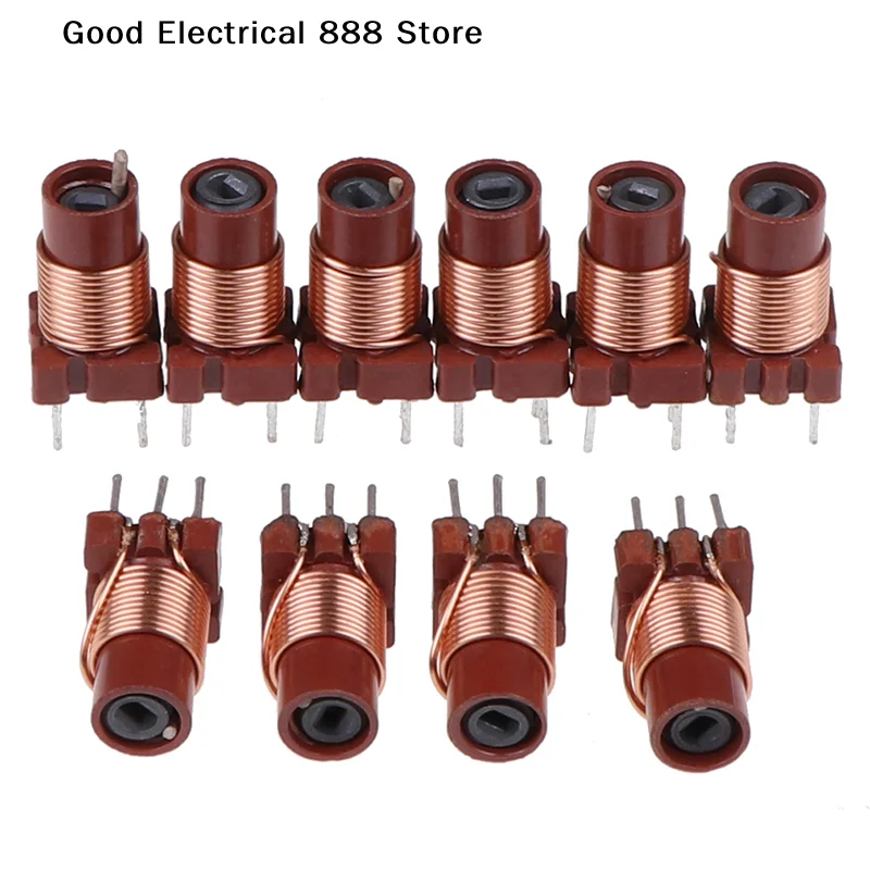 【GE】10pcs 12T 0.6uh-1.7uh Adjustable High-Frequency Ferrite Core Inductor 3.6mm*8mm Wholesale