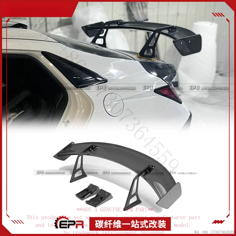 Suitable for modern Elantra N, carbon fiber ATTK-style GT rear spoiler, wind deflector, and body kit