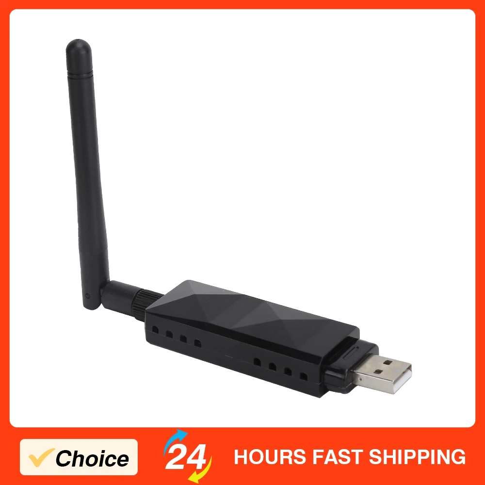 

Wireless NetCard AR9271 USB WiFi Adaptor Detachable 2DBI Antenna Adapter Plug and Play High Quality Portable for TV Computer