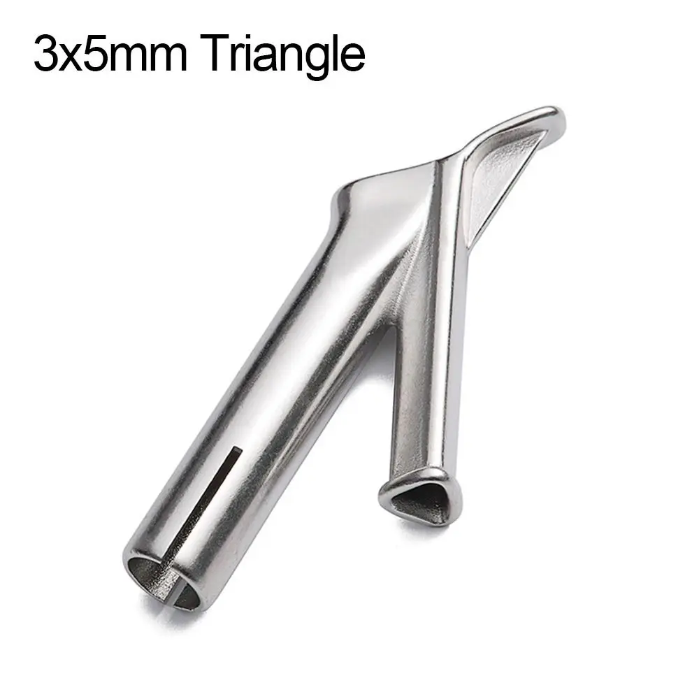 

New 5mm Welding Nozzles 8mm Round Triangle Speed Nozzle Y Type Alloy Power tool accessories Hot Air Blower