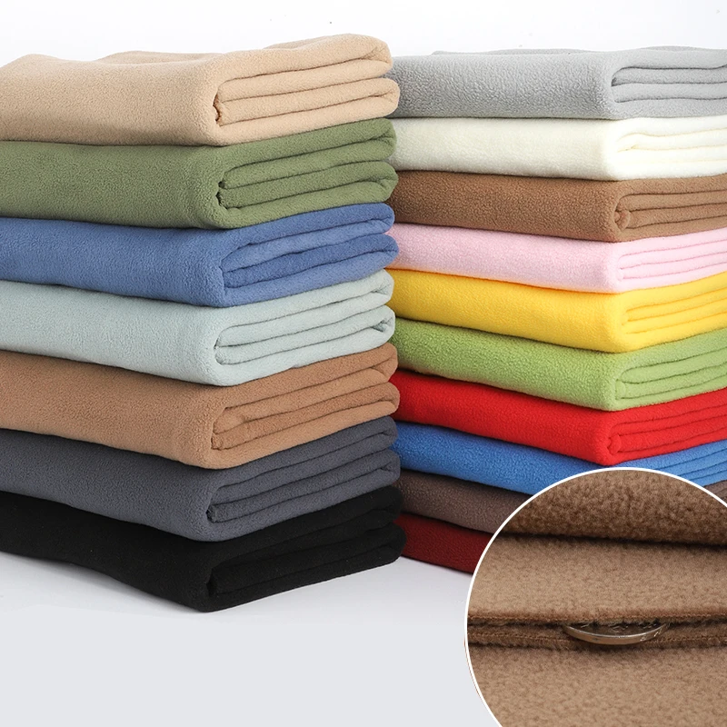 1/2/3M Plush Fabric Polar Fleece Cloth Polyester Autumn Winter Small Roll Teddy Cashmere DIY Clothing Handmade Sewing Quilting