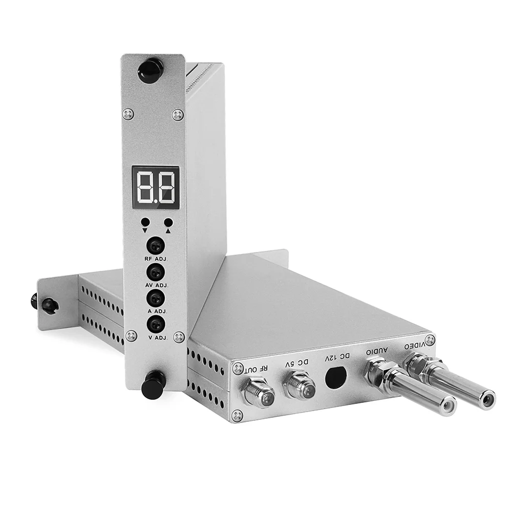 16-Wege-Festkanal-CATV 16-in-1-Modulator AV/HD zu RF Analog für Hotelsystem Glasfaser SK16M