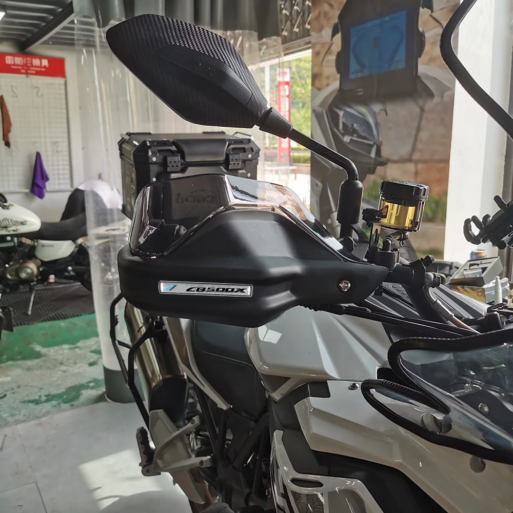 Motorcycle CB 500X Black Hand Guards Brake Clutch Levers Protector Handguard Shield For HONDA CB500X CB500 X 2013-2023