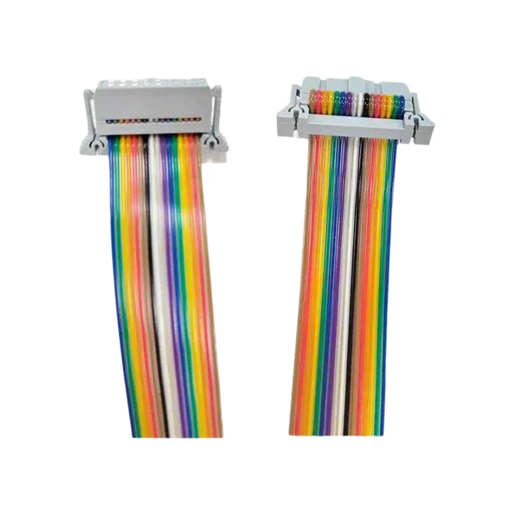 10 pezzi 16P rame puro colorato farfalla clip cavo a nastro linea segnale dati per display a LED accessori universali in filo di rame