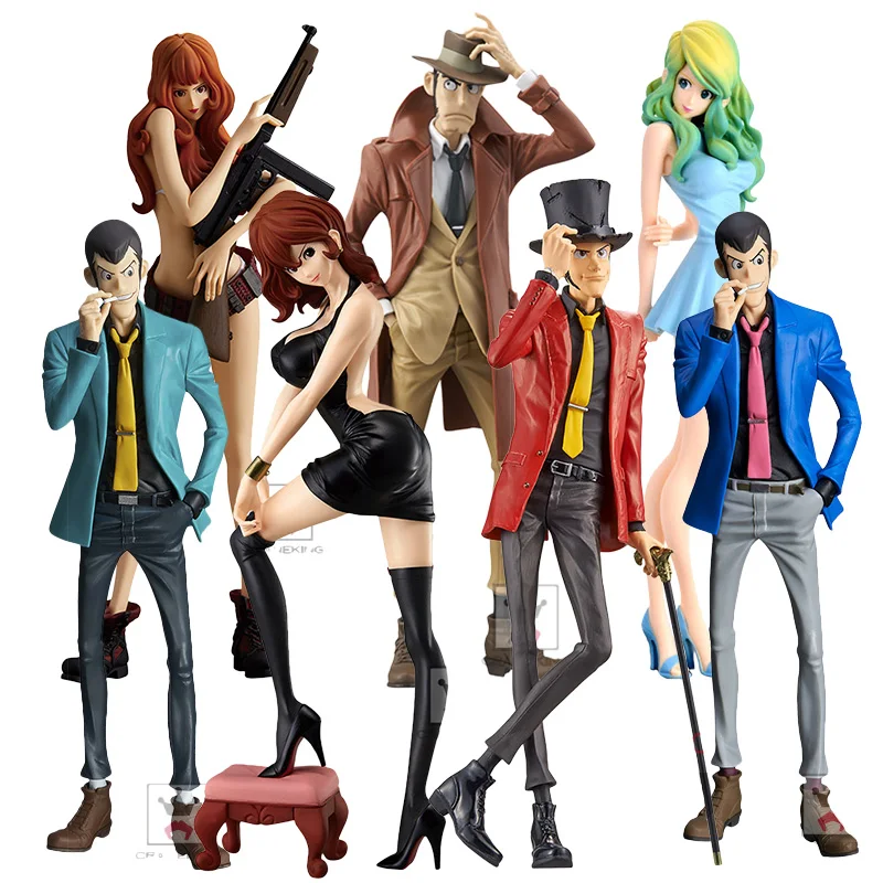 

Genuine spot Lupin III Peak Fujiko Dimensional Daisuke Qian Xing Yuichi Police Department Rebecca Figure