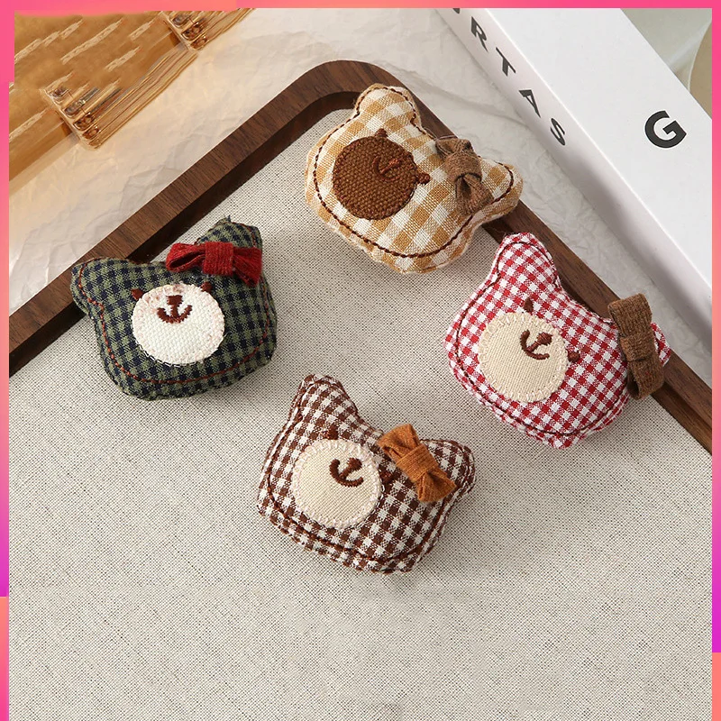 10Pcs /lot sweet bear  dolls   for DIY Clothes Hat Headwear Patch Sewing Crafts Gloves Socks Decoration