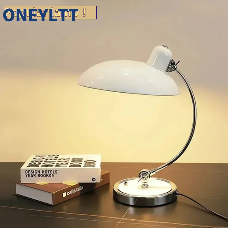

Danish Bauhaus desk lamp, vintage bedroom, study desk, reading Nordic retro, internet famous, light luxury ins, bedside lamp