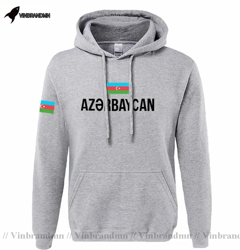 Azerbaijan Azerbaijani hoodie men sweatshirt sweat new hip hop streetwear clothing sporting tracksuit nation 2021 country AZE