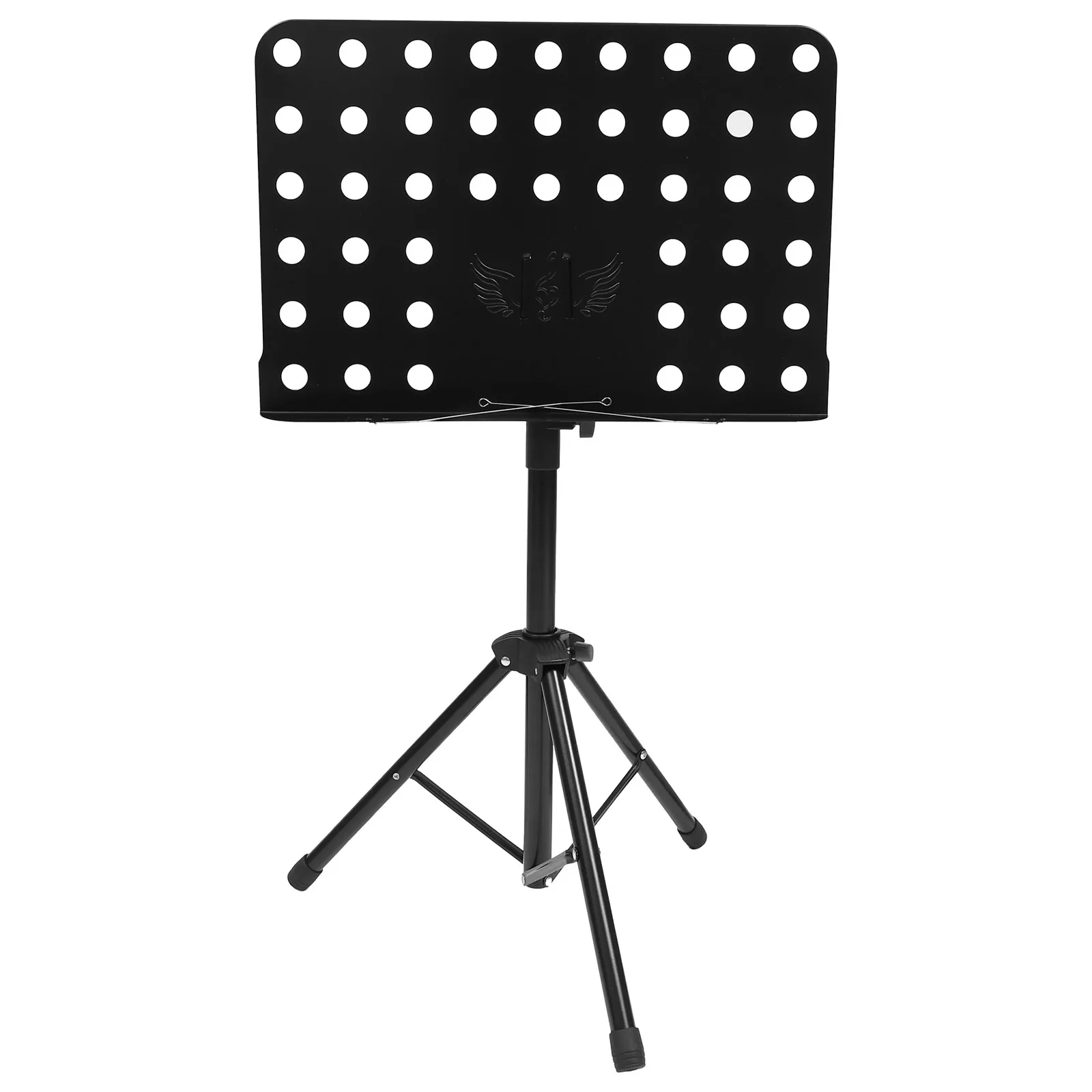

Music Score Stand Accessory Guitar Bracket Collapsible Low-carbon Steel Folding Holder Tripod