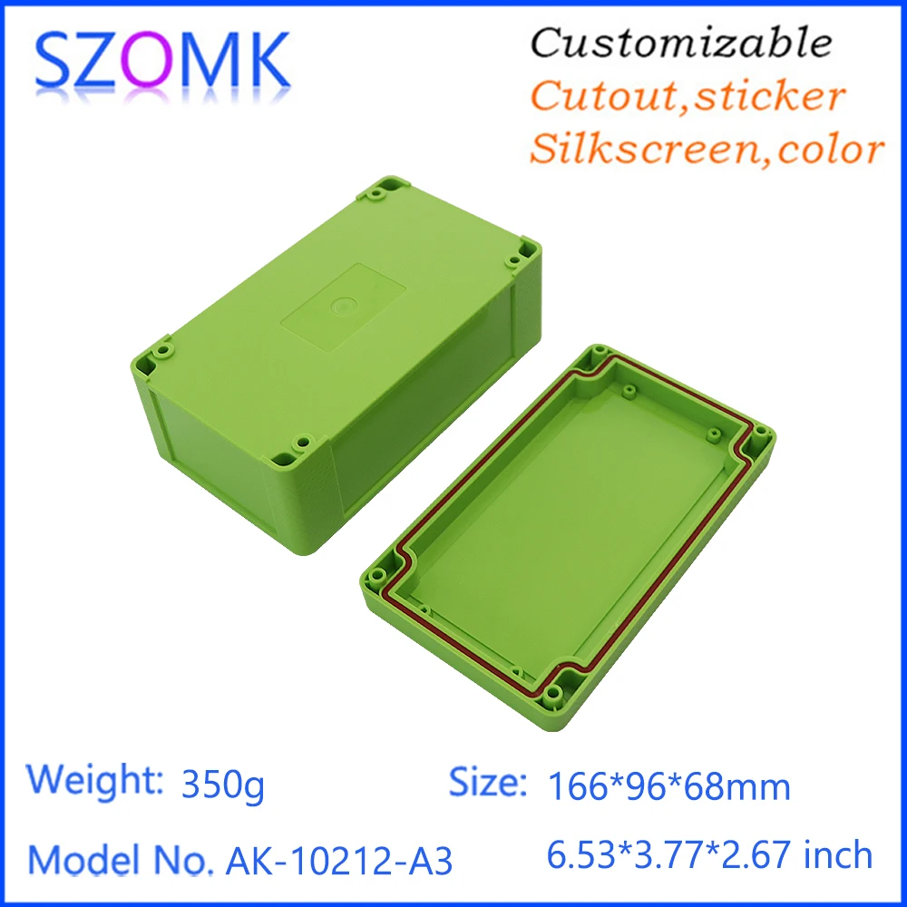 Seal Box Ip68 Abs Project Case 166*96*68mm PC Transparent Cover Waterproof Box Plastic Enclosure