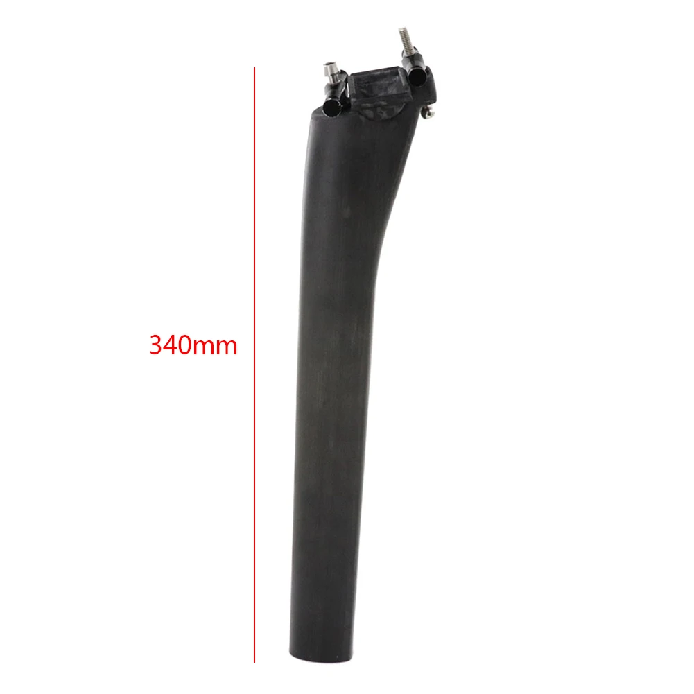 Practical Seatpost SL7 340mm Replacement Road Bike Seat Tube Ultralight 140g Wear-resistance Accessories Bicycle Black