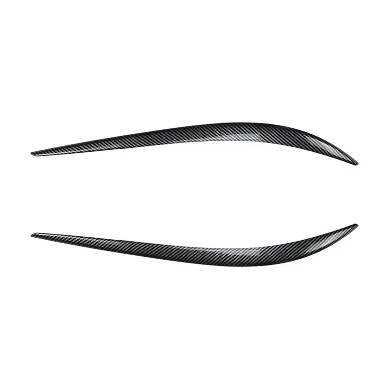 For Alfa Romeo Giulia 2015-2025 Front Headlamp Eyebrow Headlight Eyelids Cover Trim Accessories-T48C