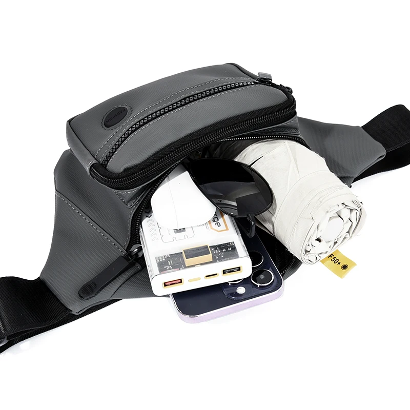 Водонепроницаемая поясная сумка унисекс, мужская поясная сумка, женская рабочая сумка-кенгуру на бедрах для телефона - дорожное снаряжение для мужчин и женщин