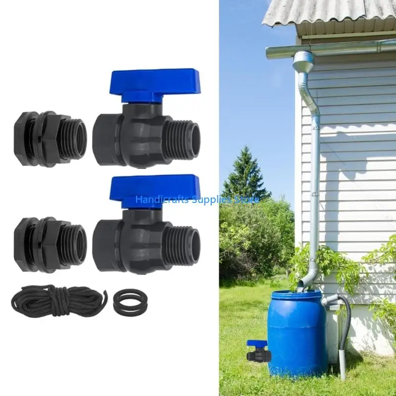 R1WA Rainwater Harvesting Valves Featuring Quickly Install Wall Adapters and Reinforced Anti Leak Component