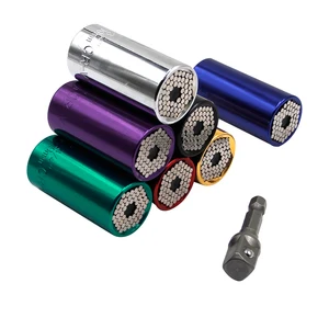 Universal Magic Drehmoment Wrench, Power Drill Ratchet, Schlüsselschlüssel, Multi-Manual-Werkzeuge, 7-19 mm Kopfbaugruppe, Sockelhülle 8 Hauptverkaufstschlüsselbohrer - №1