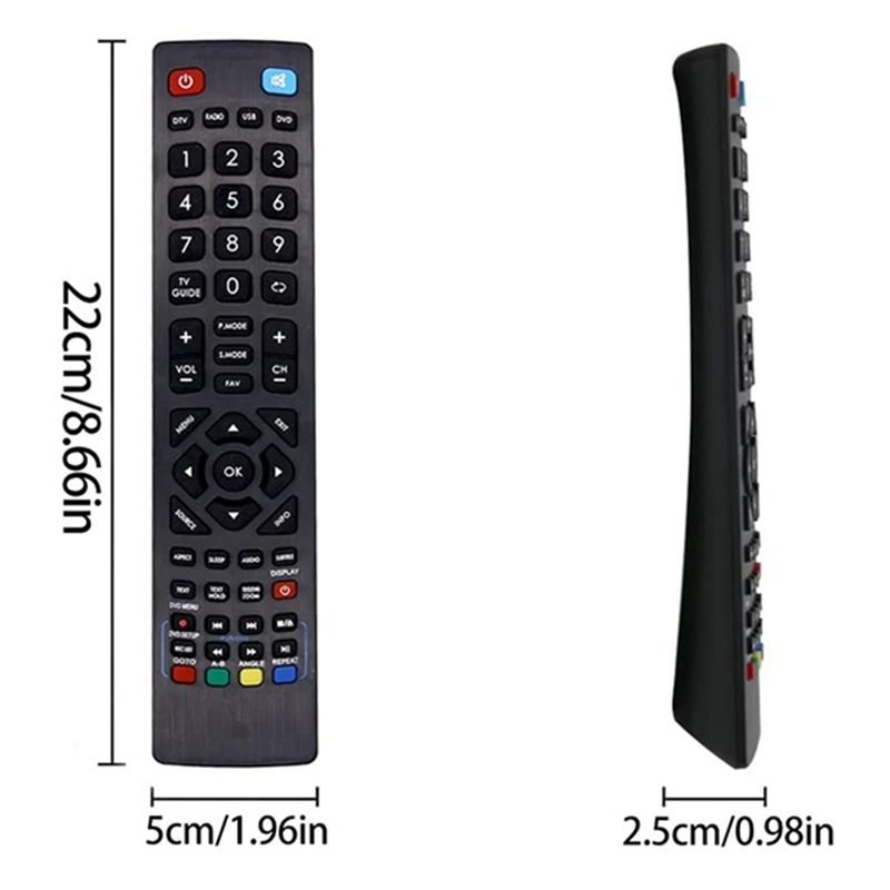 For Blaupunkt LCD Smart TV Replacement Remote Control- No Setup Required Blaupunkt Universal Remote Control