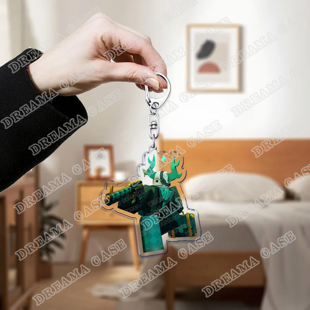 تتجه لعبة الكرتون القتال Chibis سلاسل المفاتيح للإكسسوارات حقيبة Keyrings مجوهرات المشجعين الأصدقاء الهدايا
