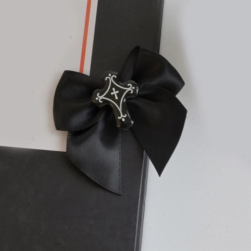 

Spring Summer Hair Clip for Girl Hair Clip Halloween Punk Bowknot Hair Barrettes for Teenager Ponytail Decors 15UB