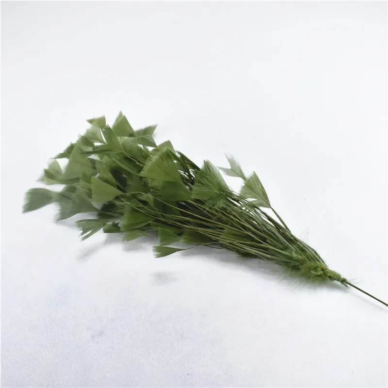 1 Bündel Schöne Gänsefedern Blumen-Hochzeits-Corsagen Fasanenfedern für Bastelarbeiten Kopfschmuck DIY Heimdekoration Zubehör – Detail 4