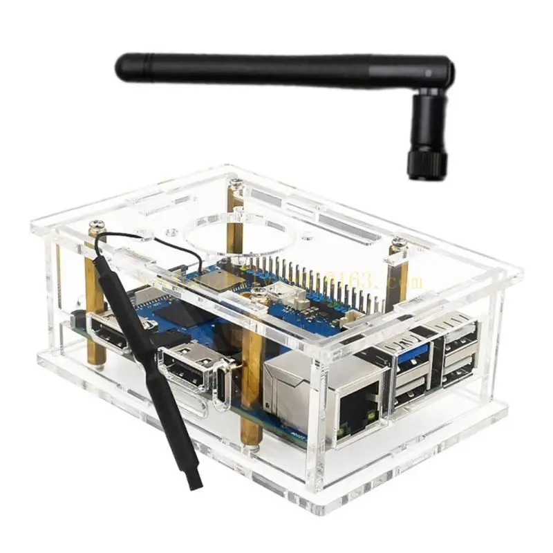 حالة حاوية أكريليك 62KA لـ 5 Board Cover عروض التبريد مروحة Optinal