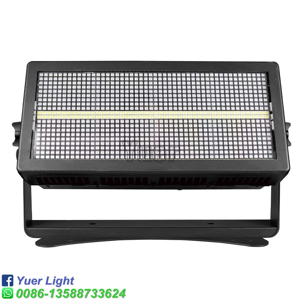 Imagem -04 - Yuer-waterproof Led Strobe Flash Effect Único Controle Dmx Wash dj Club Luzes do Palco ao ar Livre Ip65 1000w 12 Mais 12 Segement