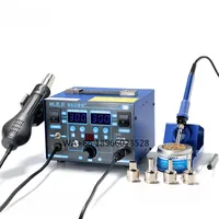 862BD + 2 in1 hot air heating welding machine soldering iron SMD rework station