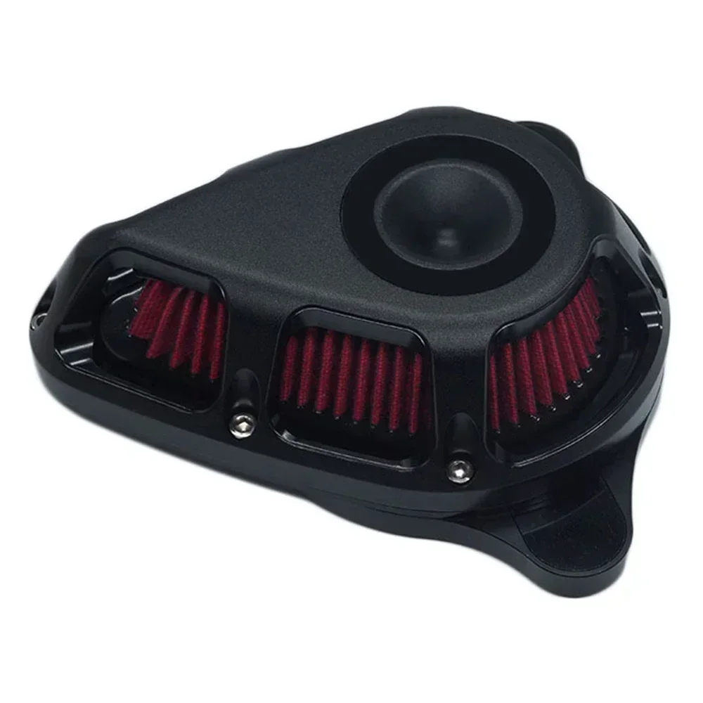 

For Harley Touring Street Glide Touring Road Glide Softail Dyna Cnc Multi-Angle Filter Turnable Air Cleaner Aluminum Matte Black