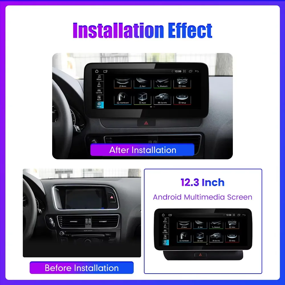 

Suitable For Audi Audi Q5/A4 2010-2017 Android Carplay Car Navigation Machine