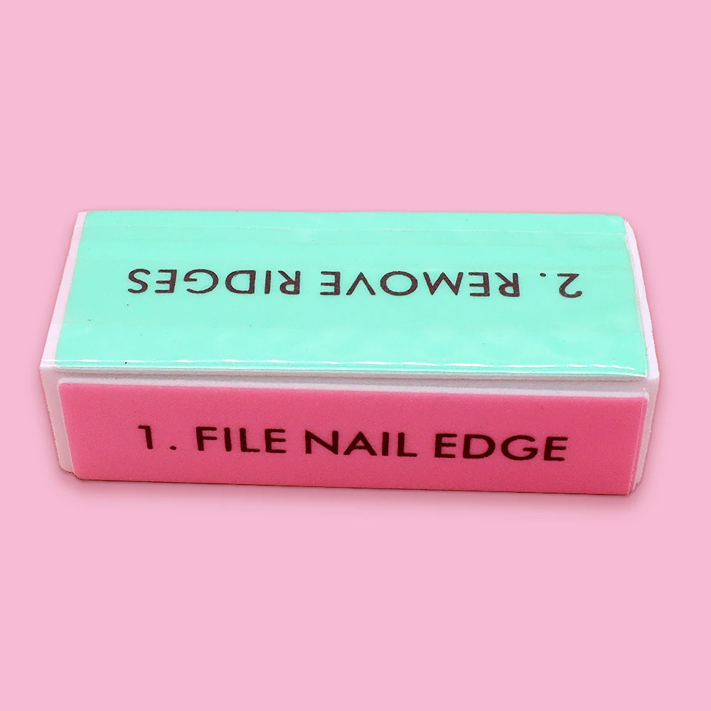 12Pcs Mini Nail Files Buffer Block For Natural And Acrylic Nails Smoother Buffing Block Polisher Fingernail File Buffer Shinning