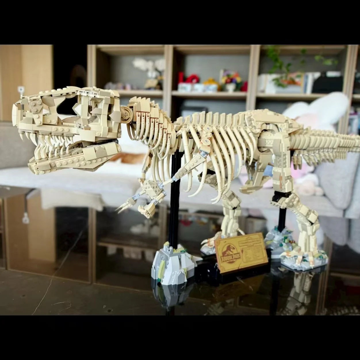 新しい 3145 個 76968 恐竜化石ティラノサウルスレックスデスクトップ装飾恐竜ワールドパーク子供男の子の誕生日プレゼント