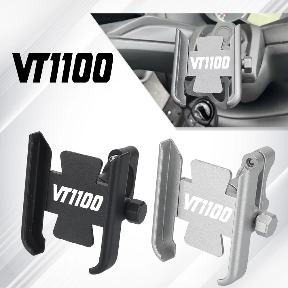 

For Honda VT1100 VT 1100 1995-2007 2006 2005 2004 2003 Motorcycle Accessories Handlebar Mobile Phone Holder GPS Stand Bracket