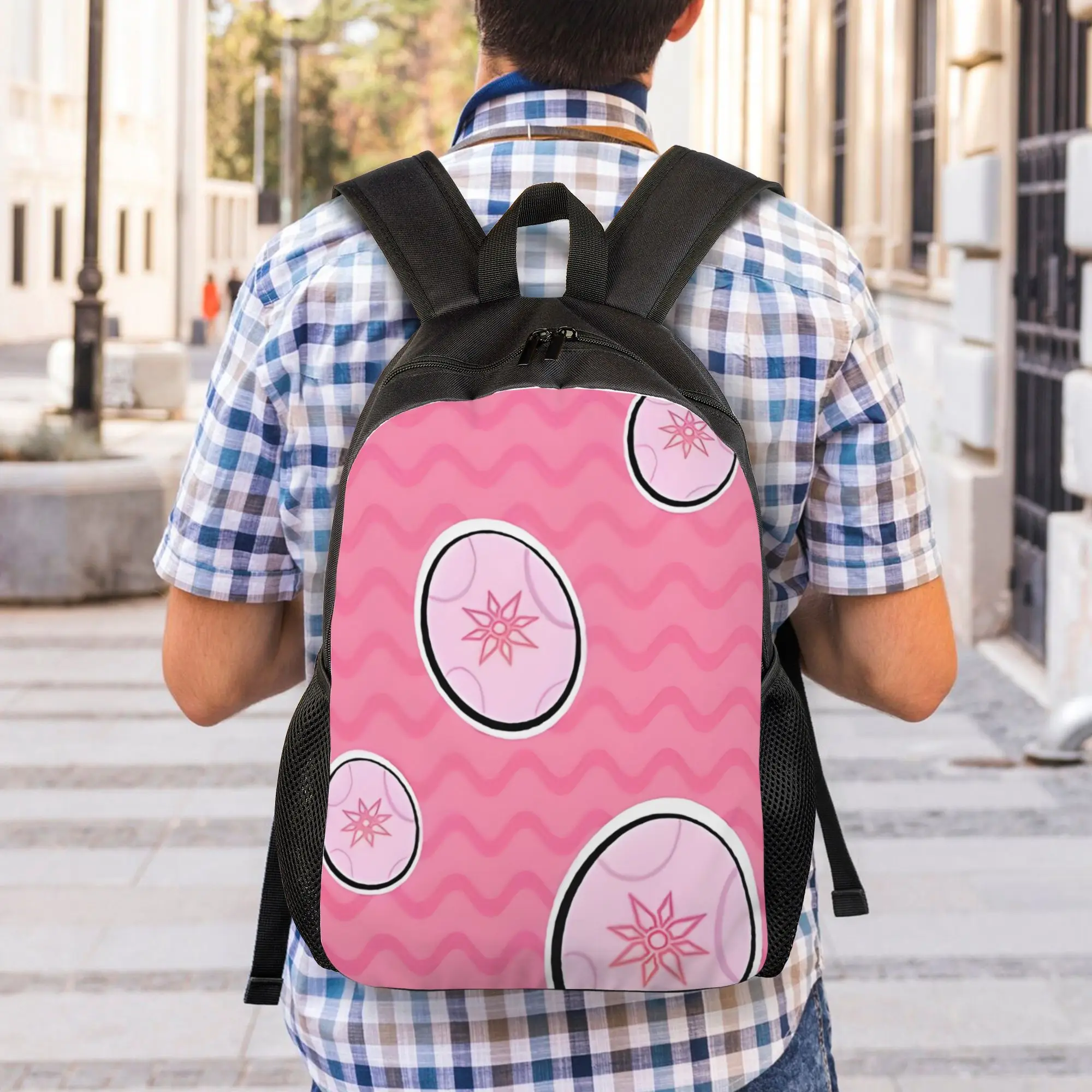 

Back to school season Lightweight Crest Of Hikari Bookbag BANDAI Digimon High School Students Handbag Backpack