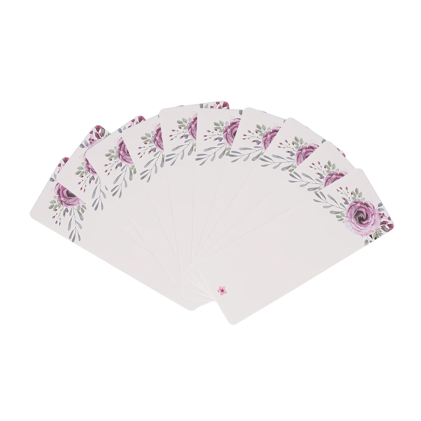 40 teile/los DIY Retro Blume Lesezeichen Buch Nachrichten karten Lesezeichen