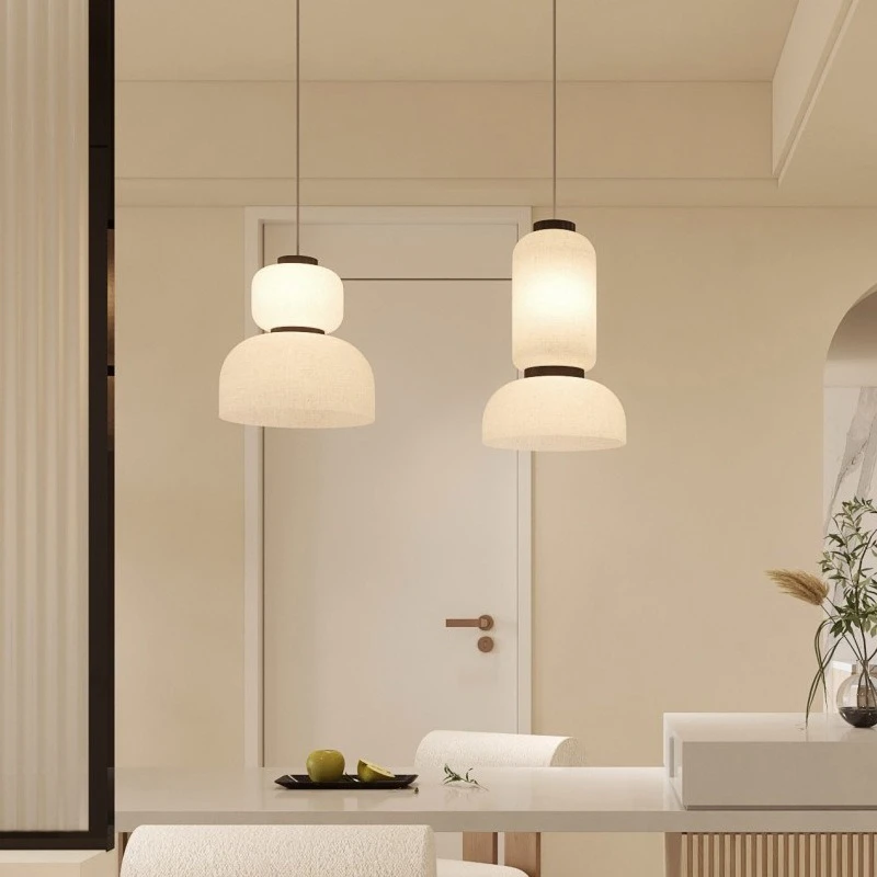 Restaurant chandelier rice paper lamp decorative bar table lamp